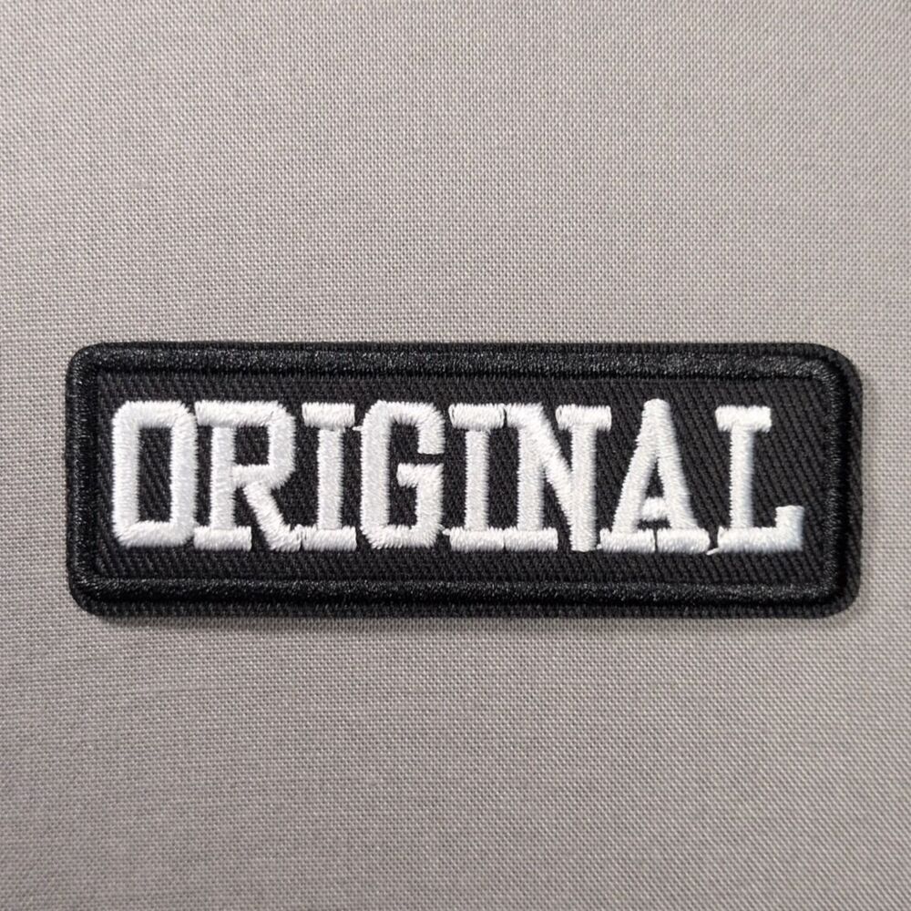 Original Biker Iron On Patch | Motorcycle Patch